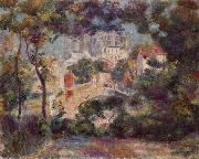 Landschaft mit Ansicht von Sacre-Coeur Auguste renoir